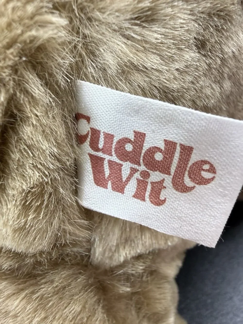 Vintage Cuddle Wit Shar Pei Wrinkle Happy Puppy Dog Stuffed Plush 18